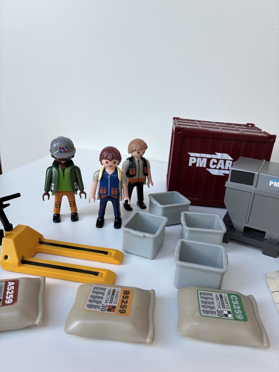 Playmobil Giocattoli: Playmobil 5259 Cargo Loading Team – Usato da Lucens venduto da metaD
