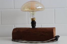 Altholzbalken-Lampe