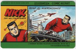 NICK - volle deutsche Hethke Comic Telefonkarte