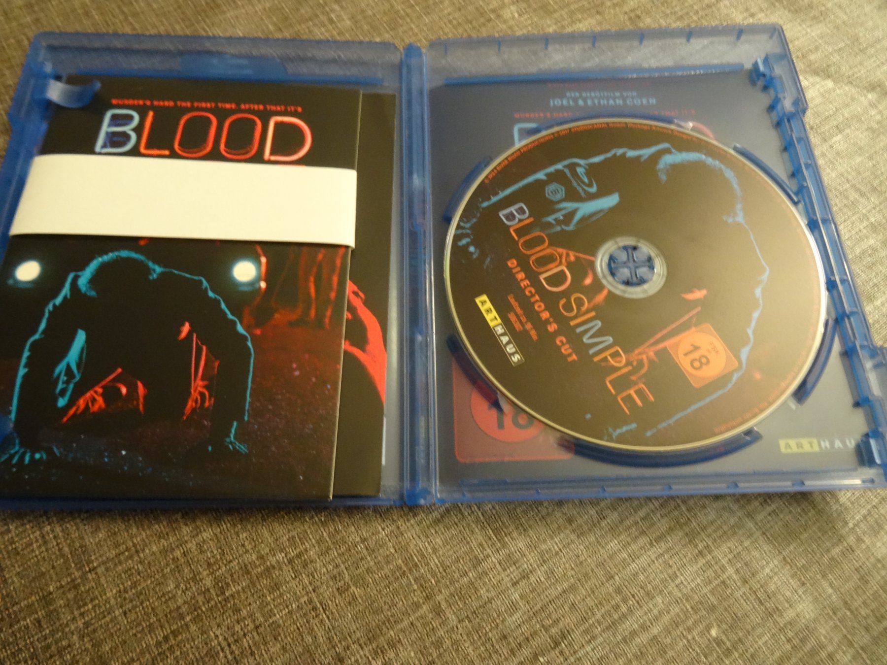 Alle DVDs: Blood Simple Director's Cut Blu-ray Arthaus – Gebraucht aus Olten von Disc-Verkauf 2