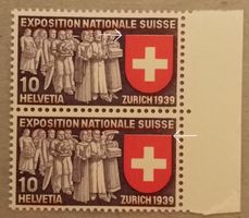 916) Abart  leicht verschobener Rotdruck postfrisch