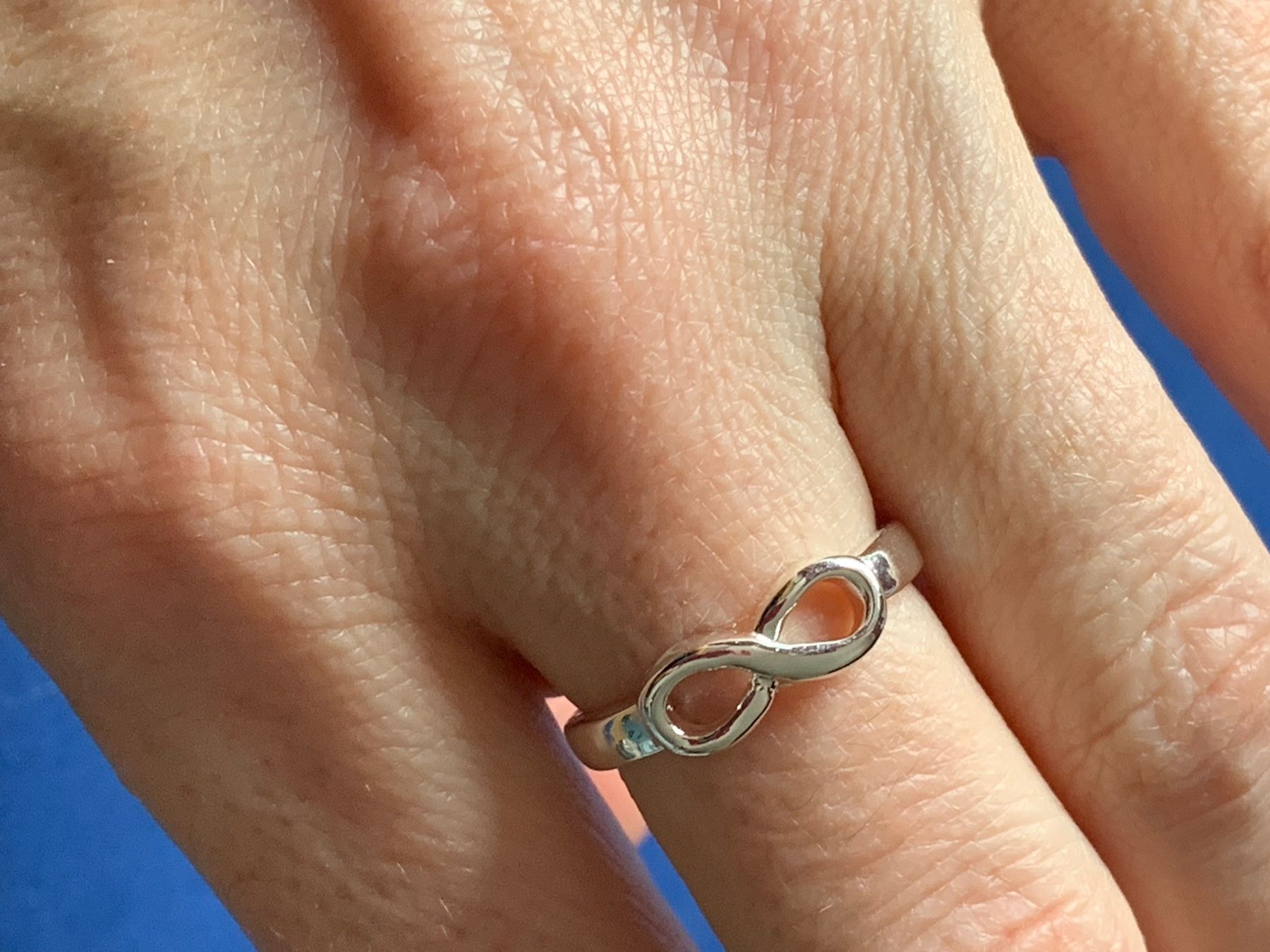 Anelli: Fingerring ETERNITY silberfarben (55/56) – Nuovo (secondo la descrizione) da Dittingen venduto da Bijoubelle 2