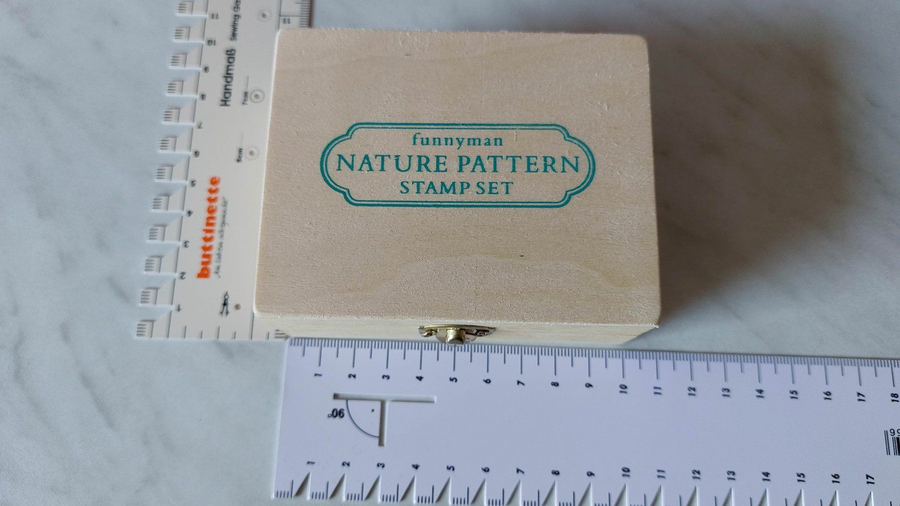Timbri: Stempel Set Funnyman Nature Pattern gebraucht 12 Stück – Usato da Zollikofen venduto da Blackie 1