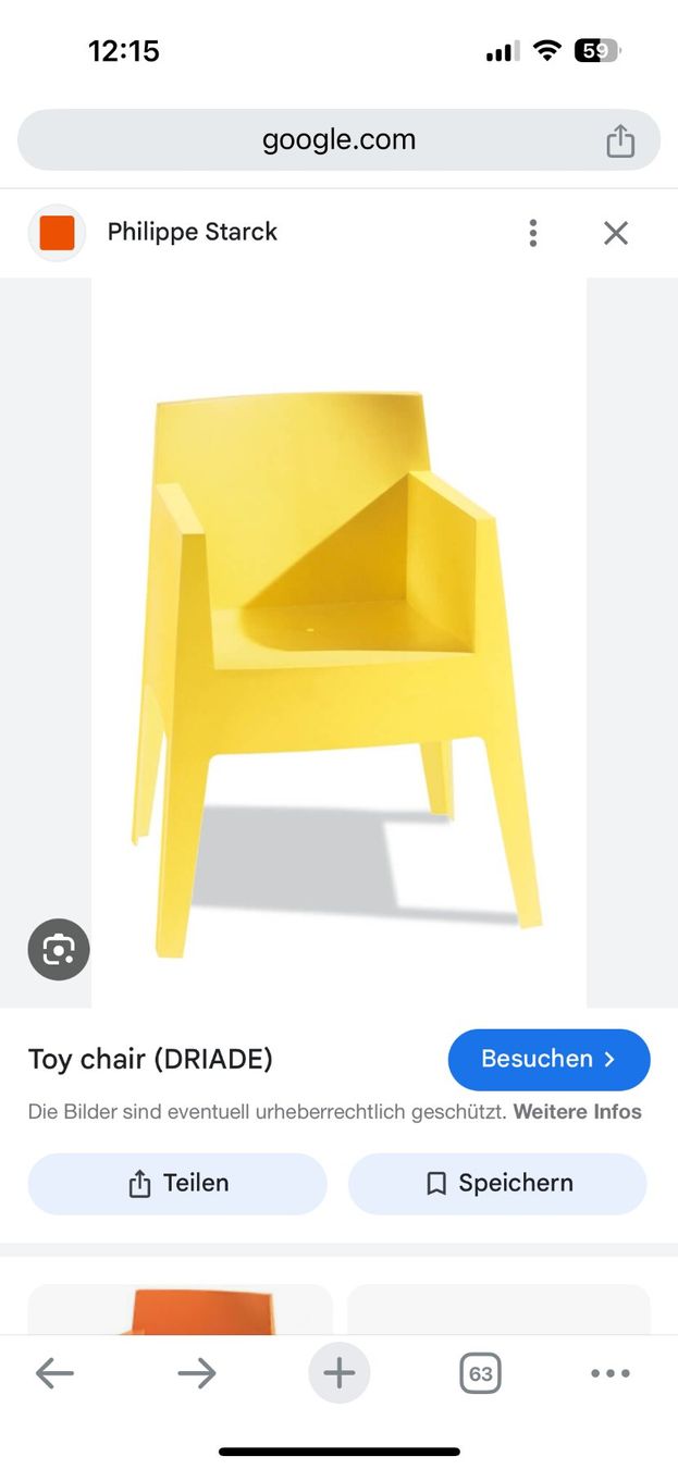Sedie: Toy Chair Philippe Stark – Usato da Basel venduto da Samsam9 2