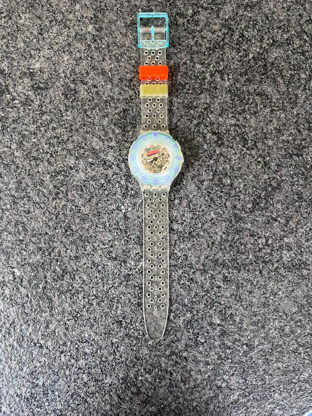 Swatch Orologi: Swatch Armbanduhr SDK107 "BLUE ICE" – Usato da Allschwil venduto da Zermatt 1