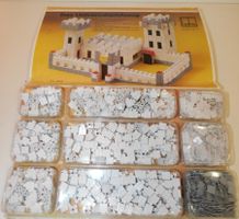 1360 Stück Bauteile altes Spielzeug OVP Ritterburg
