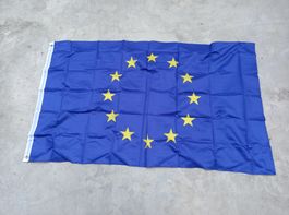 3x EU-Flagge Europa 150cm -  Grand drapeau UE Europe