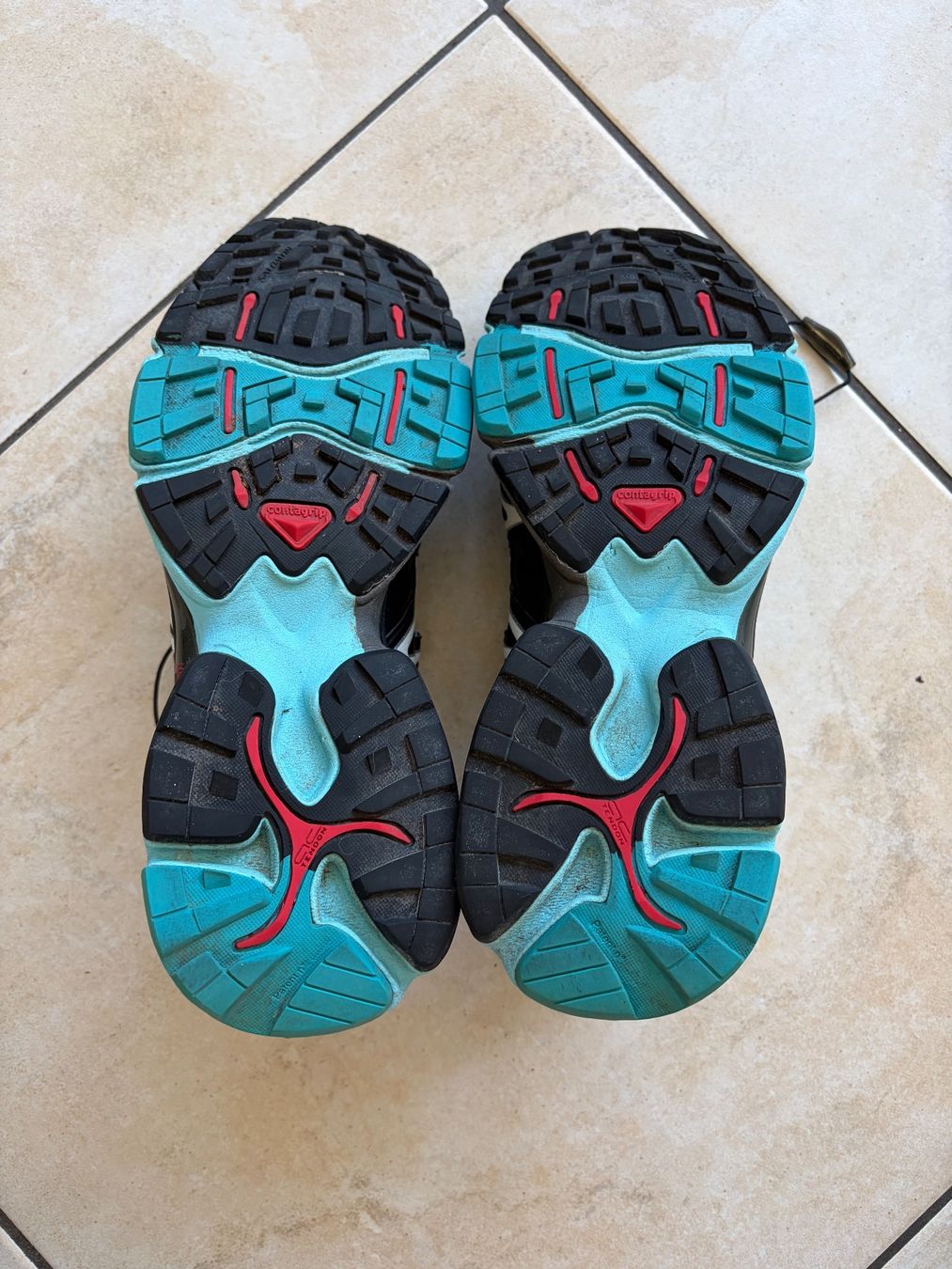 Salomon Scarpe da donna: Salomon Trekkingschuhe/Wanderschuhe blau Grösse 42 – Usato da Brüttisellen venduto da Fabiii.st 3
