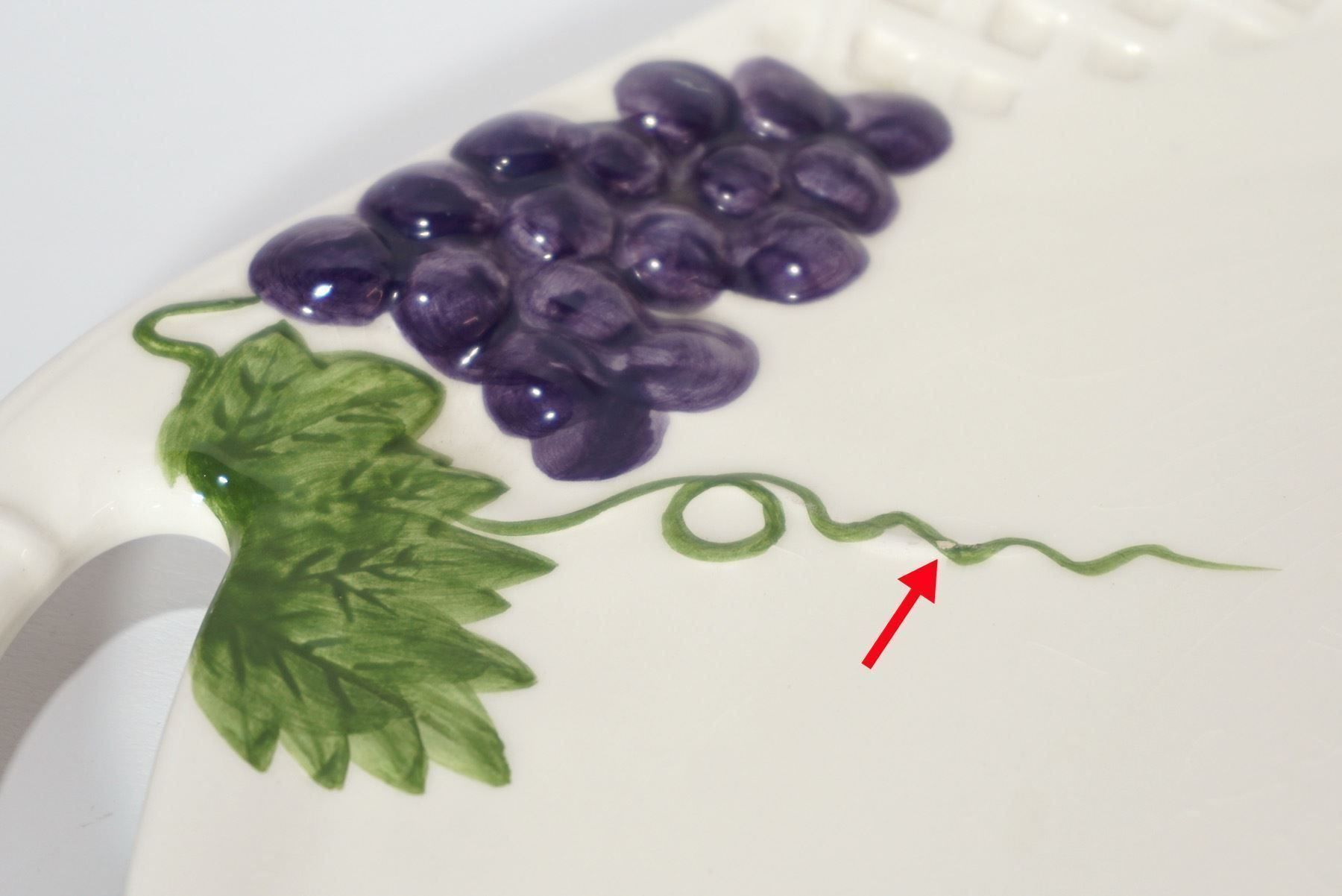 Set di piatti: Majolika Obstplatte und Schale – Usato da Meggen venduto da Trouvaillen 5