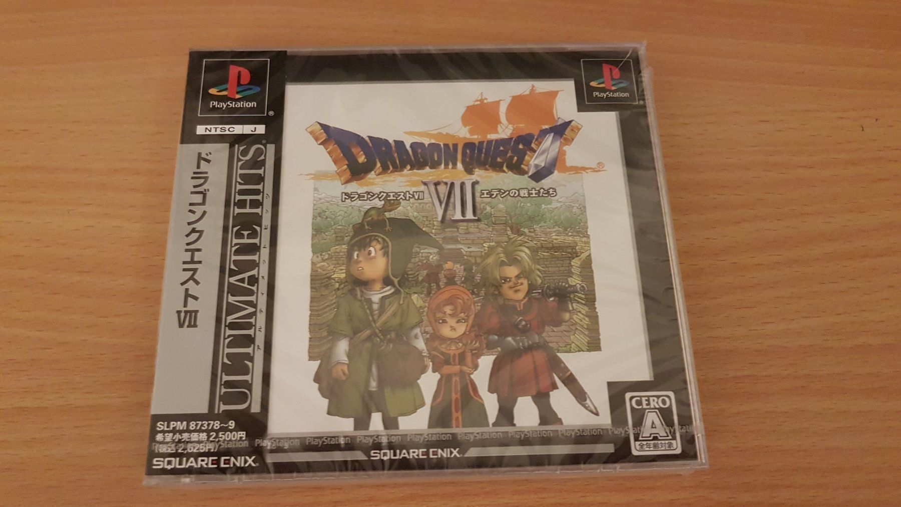 Sony Giochi: Dragon Quest VII PSX sealed – Nuovo e nell'imballaggio originale da Zürich venduto da Mr.Heli