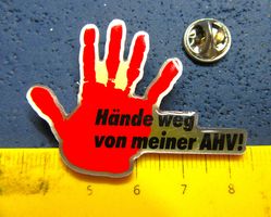 SCHWEIZ HÄNDE WEG VON MEINER AHV PIN GROSSS