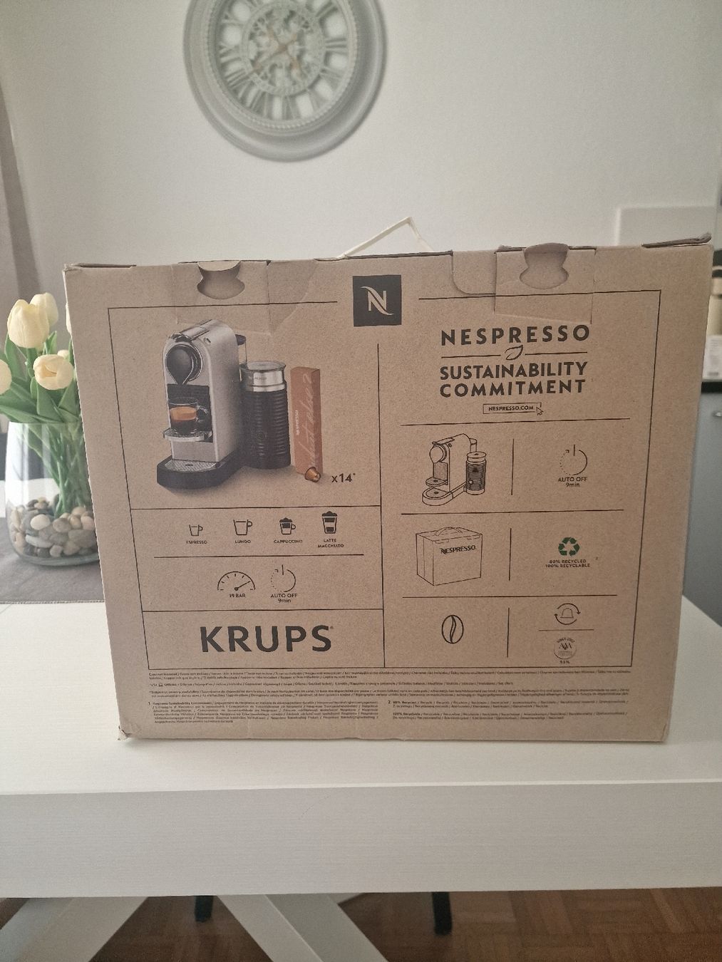 Krups Kaffeemaschinen & Espressomaschinen: Macchina Caffè Nespresso Citiz & Milk Krups nuova – Neu (gemäss Beschreibung) aus Au ZH von ber_q8lw 1
