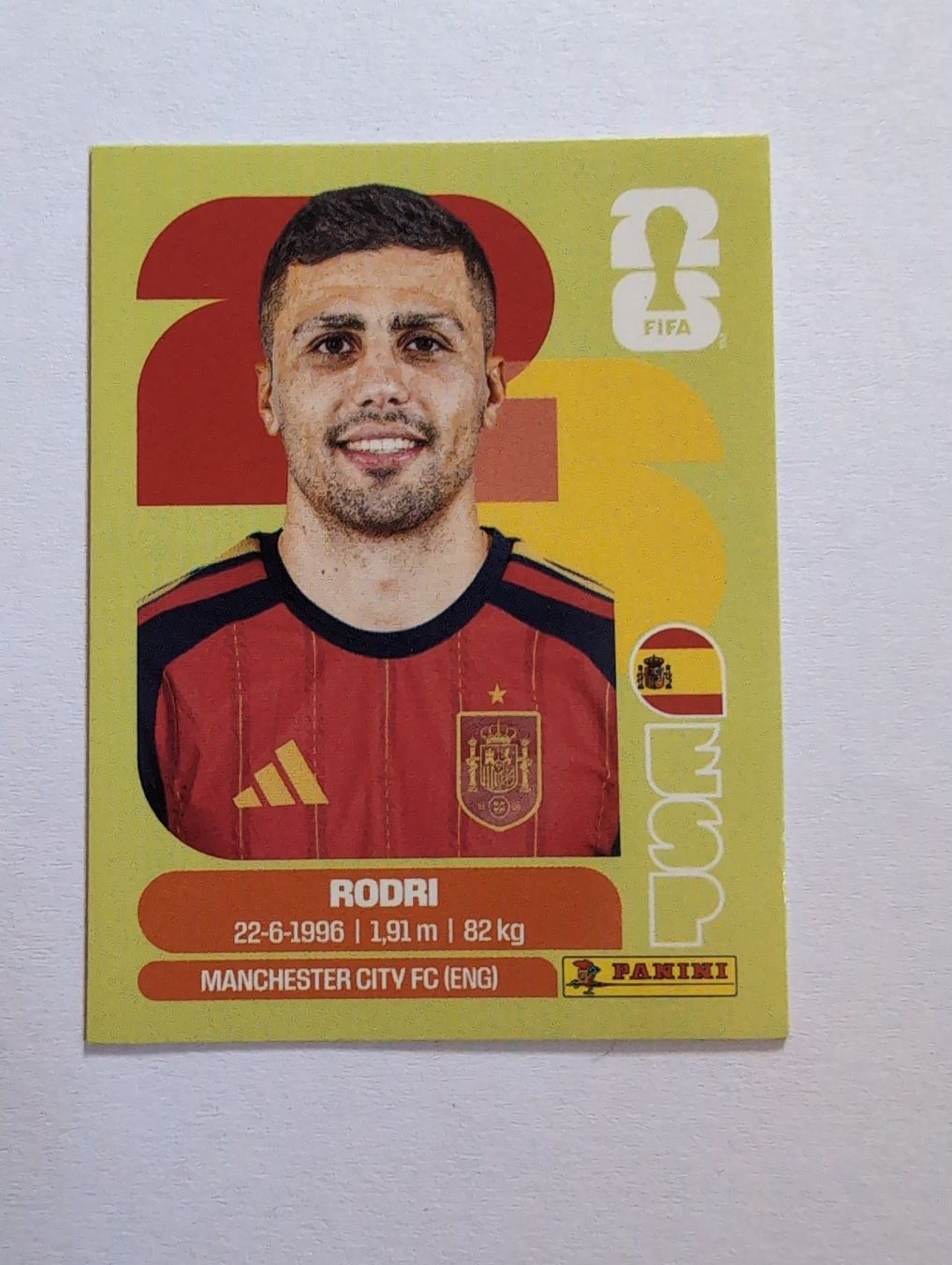 Panini Carte collezionabili: Esp 10 panini wm sticker 26 rodri – Nuovo (secondo la descrizione) da Zürich venduto da Rolup
