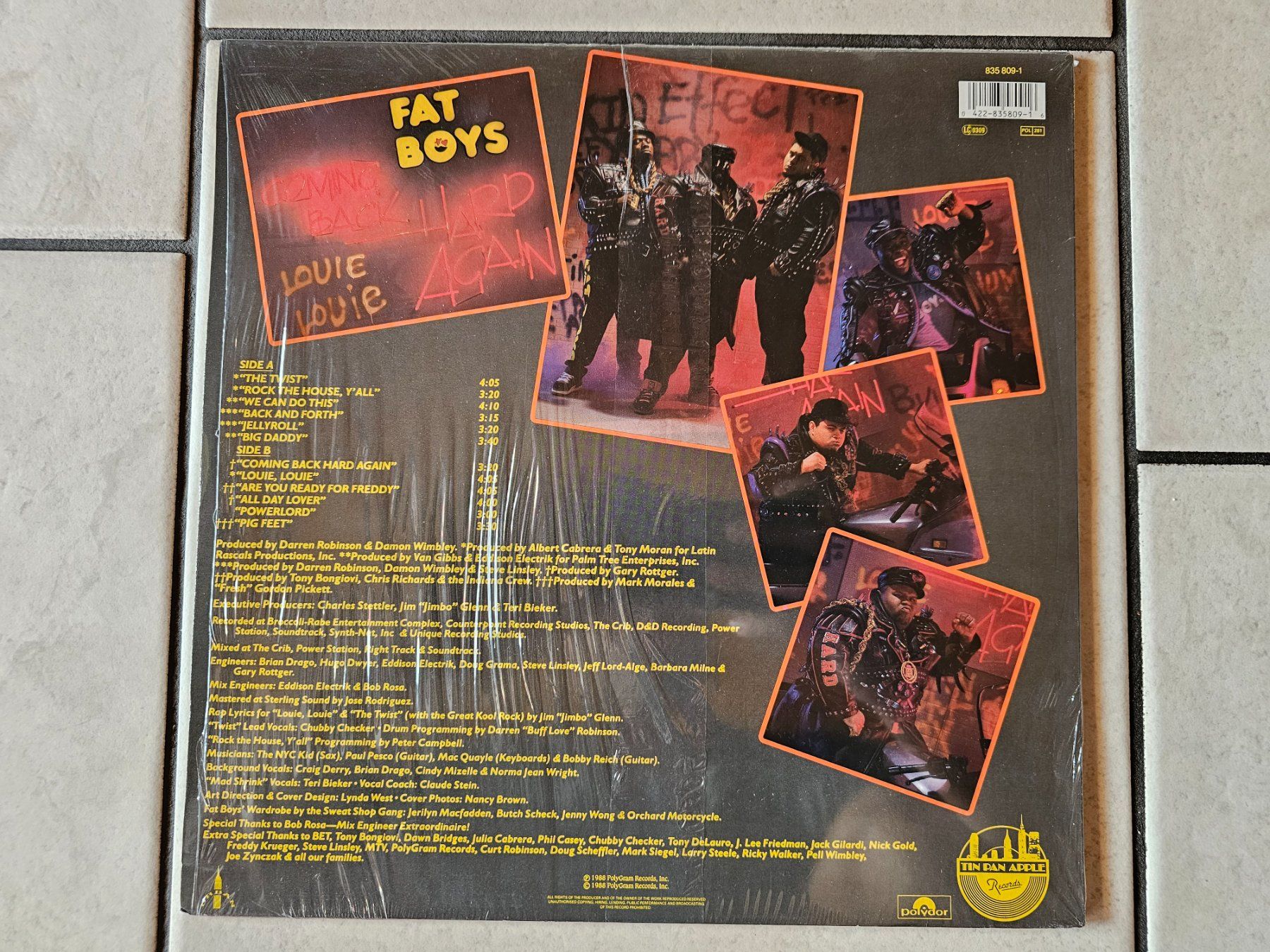 Schallplatten: Fat Boys  -  Coming Back Hard Again  /  LP  /  Mit Folie – Gebraucht aus Schneisingen von backstore24 1