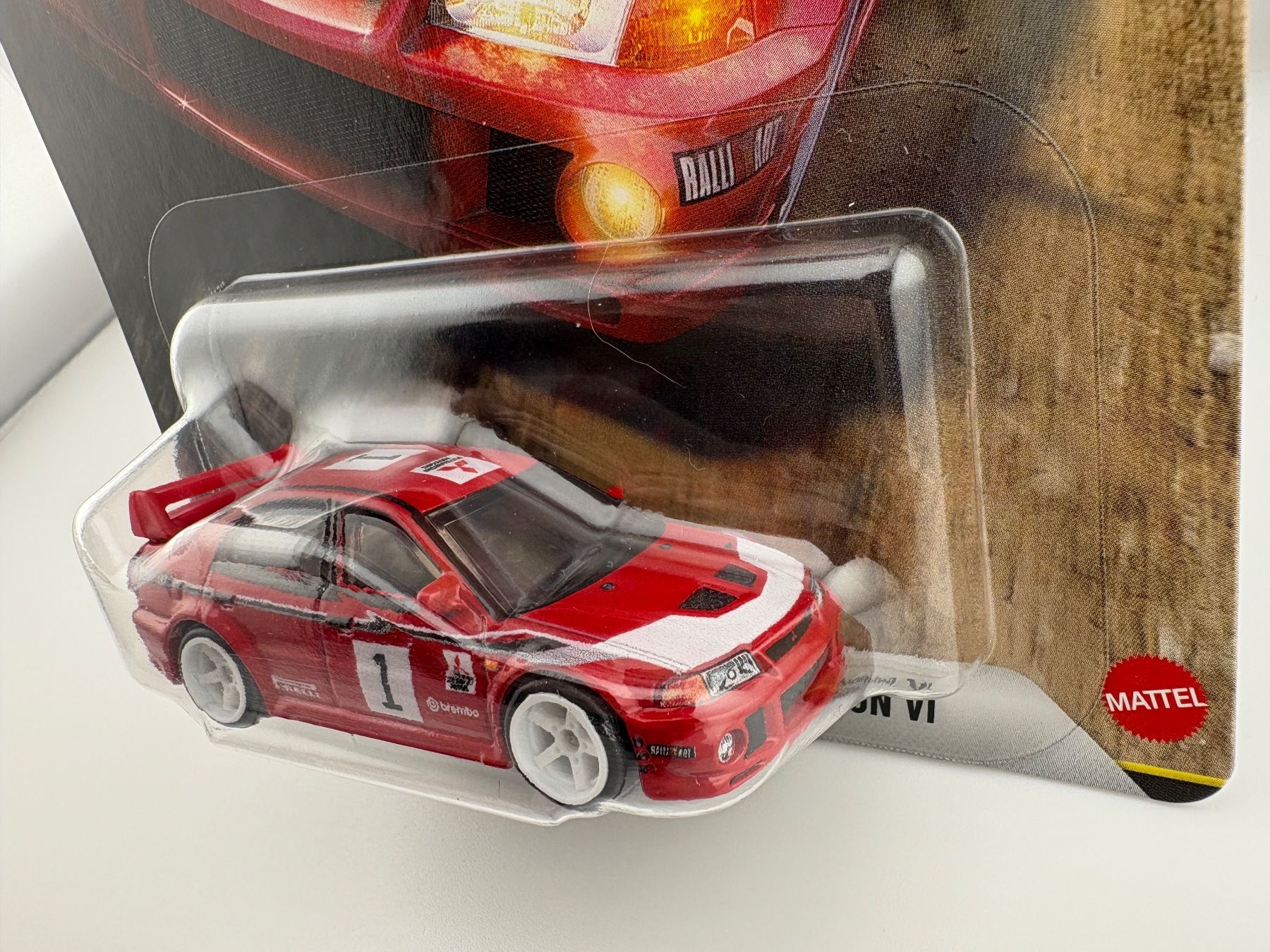 Hot Wheels Modellini d'auto: Hot Wheels Mitsubishi Lancer Evolution VI Thrill Climbers – Nuovo e nell'imballaggio originale da Flawil venduto da HeisseReifen 2