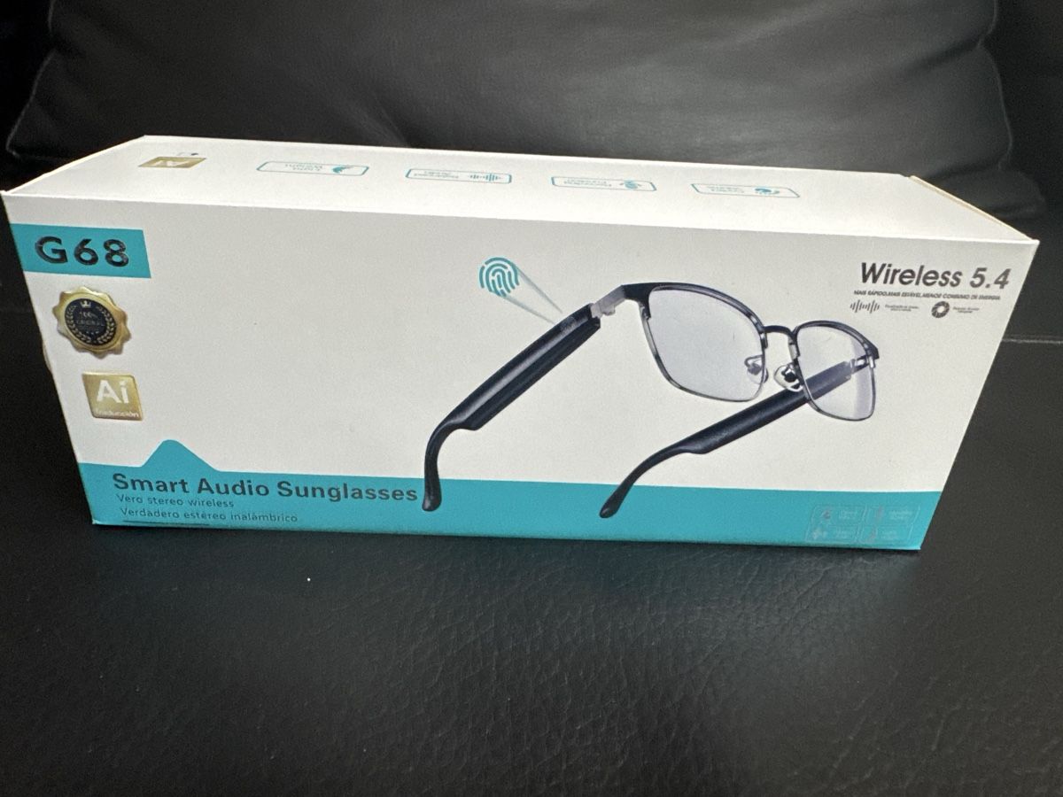 Occhiali & Lenti: Smart Audio Brille G68 Wireless 5.4 Bluetooth – Nuovo e nell'imballaggio originale da Ehrendingen venduto da Sansav 3