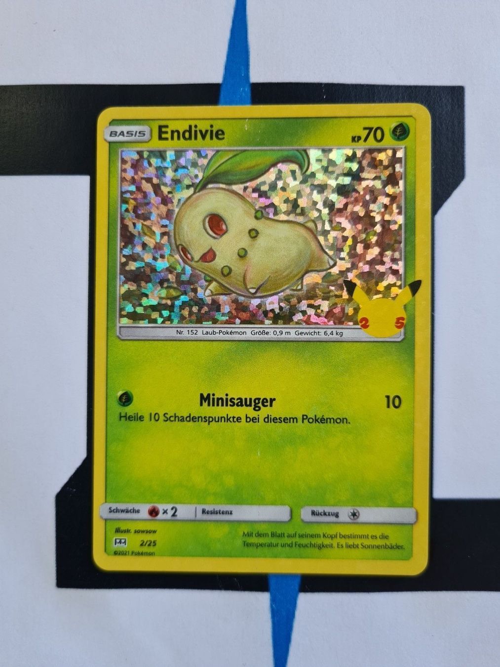 Pokémon Sammelbilder & Trading cards: Endivie MCD25 2 DE Good – Gebraucht aus Basel von Zadoys