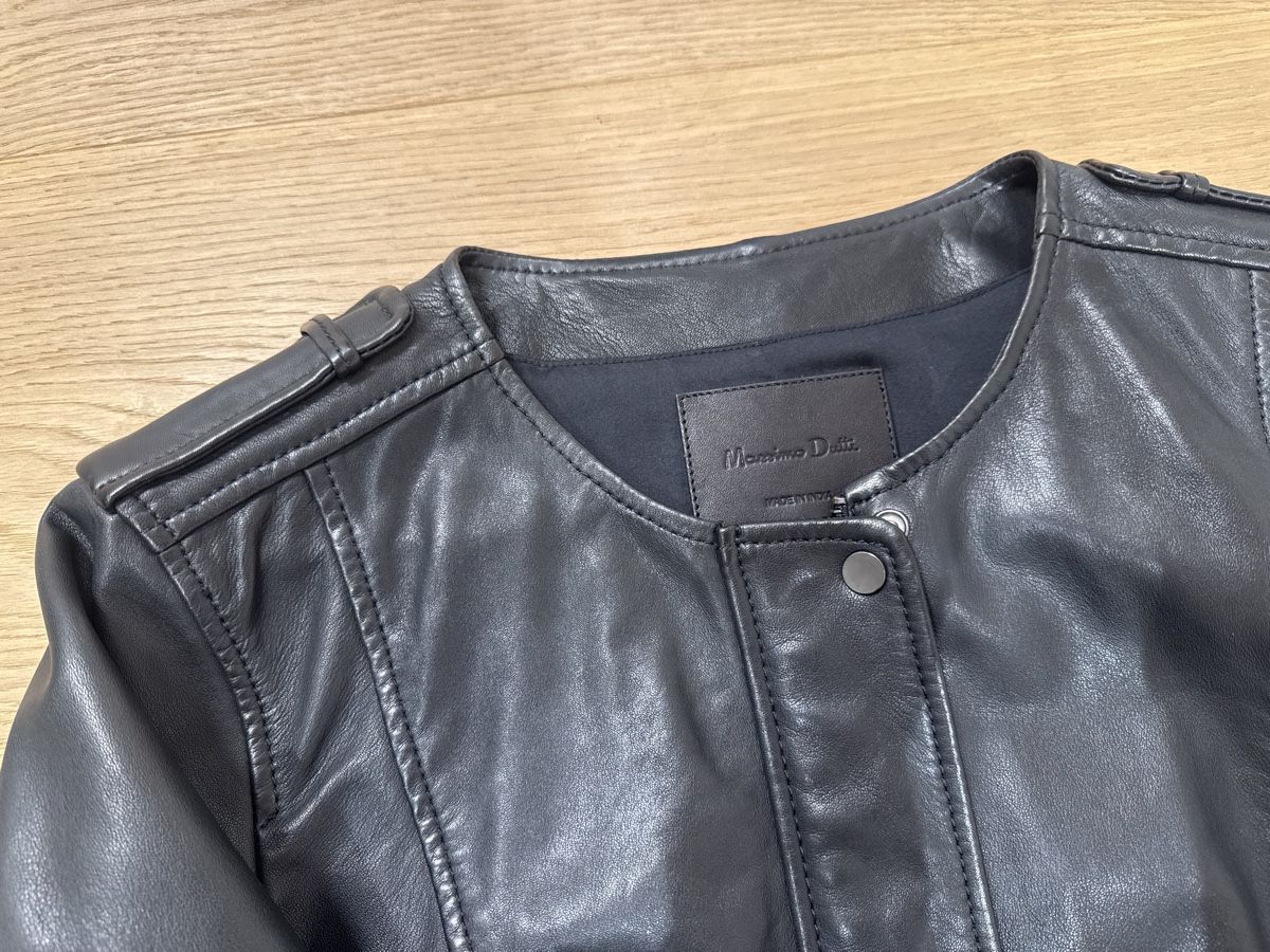 Massimo Dutti Jacken: Wunderschöne Damen Leder Bikerjacke von Massimo Dutti Gr. S – Gebraucht aus Ennetbaden von Katiusia 6
