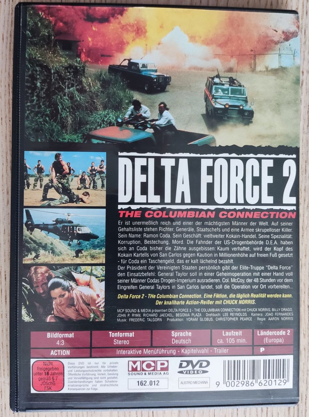 Tutti i DVDs: Delta Force 2 (DVD) - Chuck Norris – Usato da Schaffhausen venduto da philscardstore 1