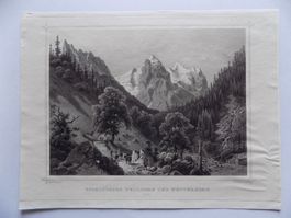 Engelhörner Wellhorn und Wetterhorn