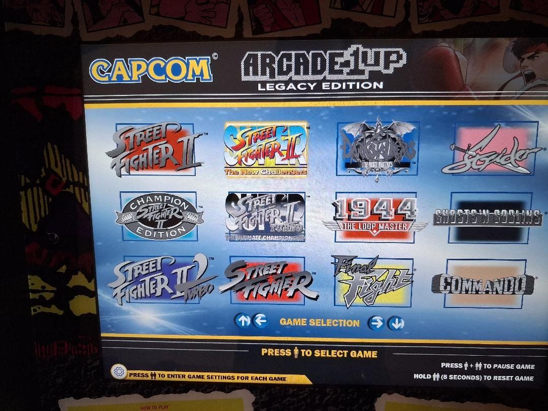 Giochi: Arcade classique street fighter + multijeux. – Usato da Genève venduto da Ivlo 3