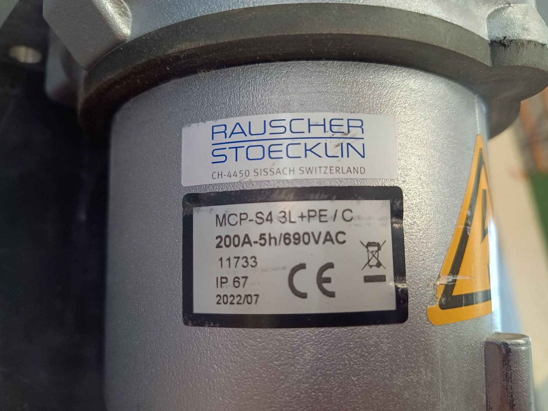 Elektronikbauteile: Anbaustecker MCP-S4 / 200A / 690VAC, fast neu – Neu (gemäss Beschreibung) aus Döttingen von Schlei 1