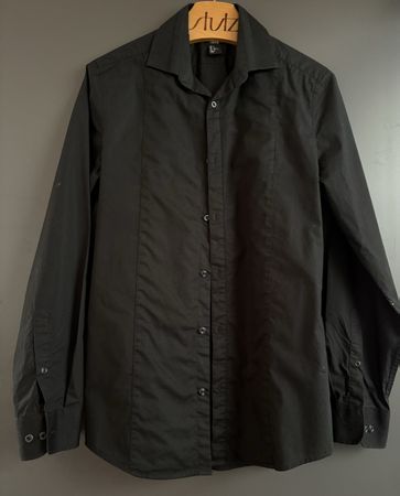 H&M Herrenhemd schwarz