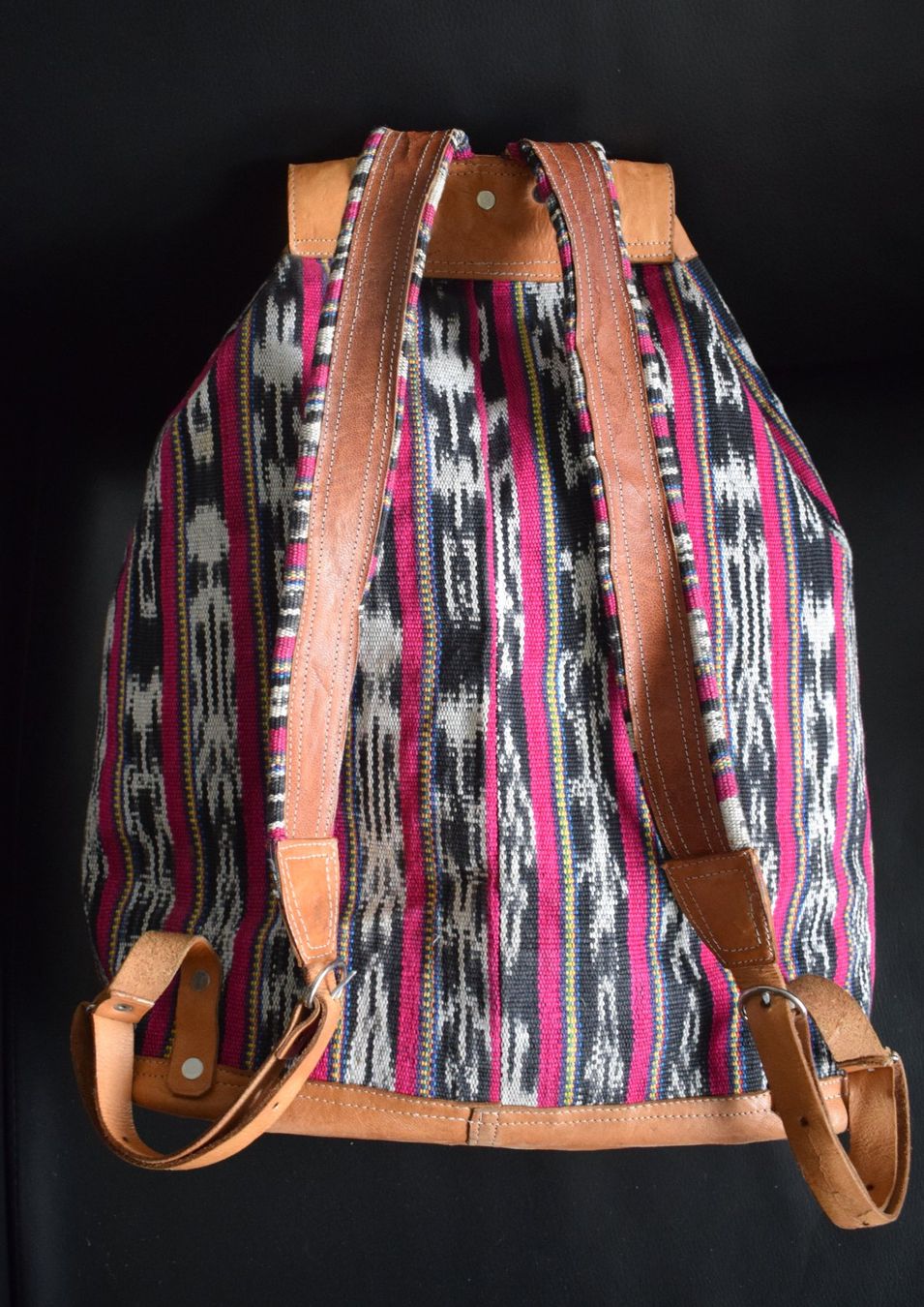 Zaini: TOP Rucksack Leder gewoben Ethno-Rucksack – Usato da Dulliken venduto da ichwettichhett 6