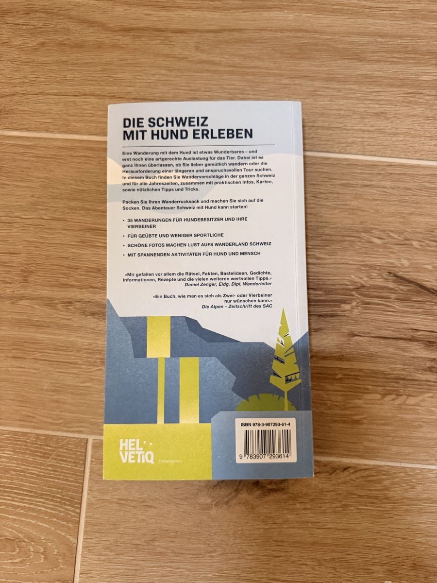 Livres: Die Schweiz mit Hund erleben – Neuf avec emballage d'origine à Orpund par dionaea14 1
