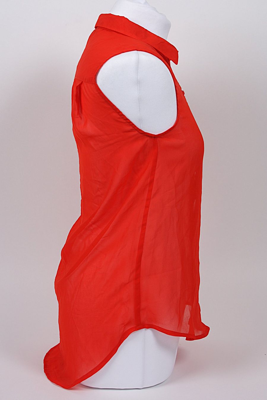 H&M Blusen: H&M Bluse sheer rot – Gebraucht aus Zollikofen von Restwert_Zollikofen 3