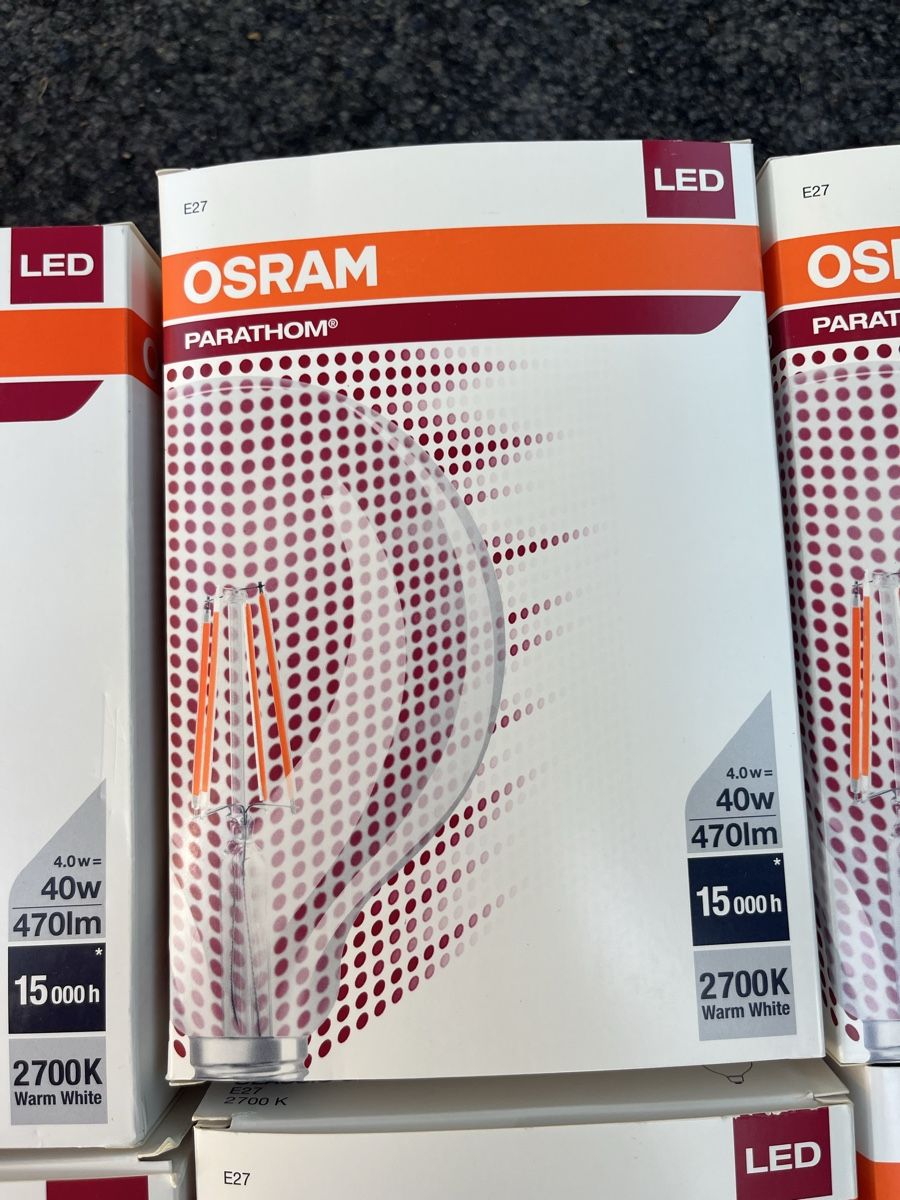 Osram Lampade: 23 x Osram Parathom LED Globe E27 4W 470lm 2700K  – Nuovo e nell'imballaggio originale da Bern venduto da fotolog111 2
