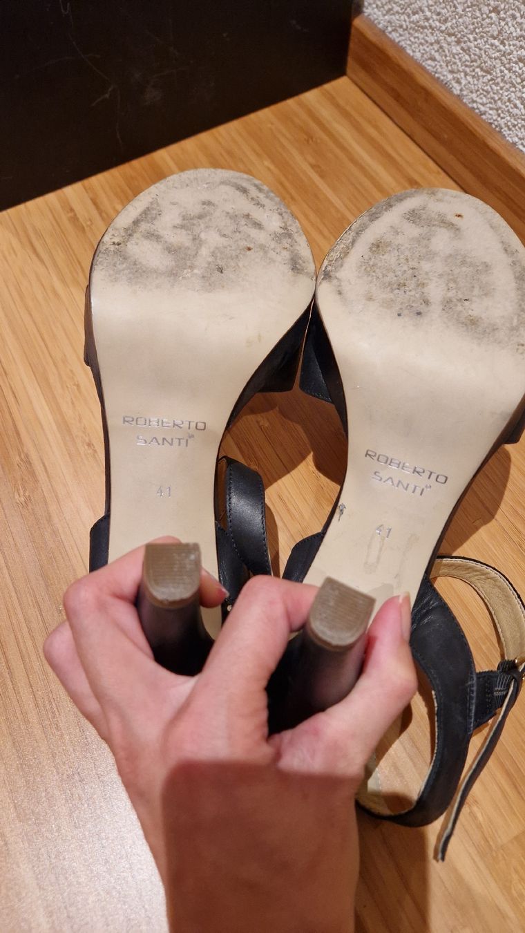 Damenschuhe: Sandalen mit Absatz – Neu (gemäss Beschreibung) aus Grenchen von Lexii_ 3