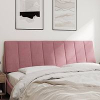[NEUF] Tête de lit en velours rose poudré  Sous emballage