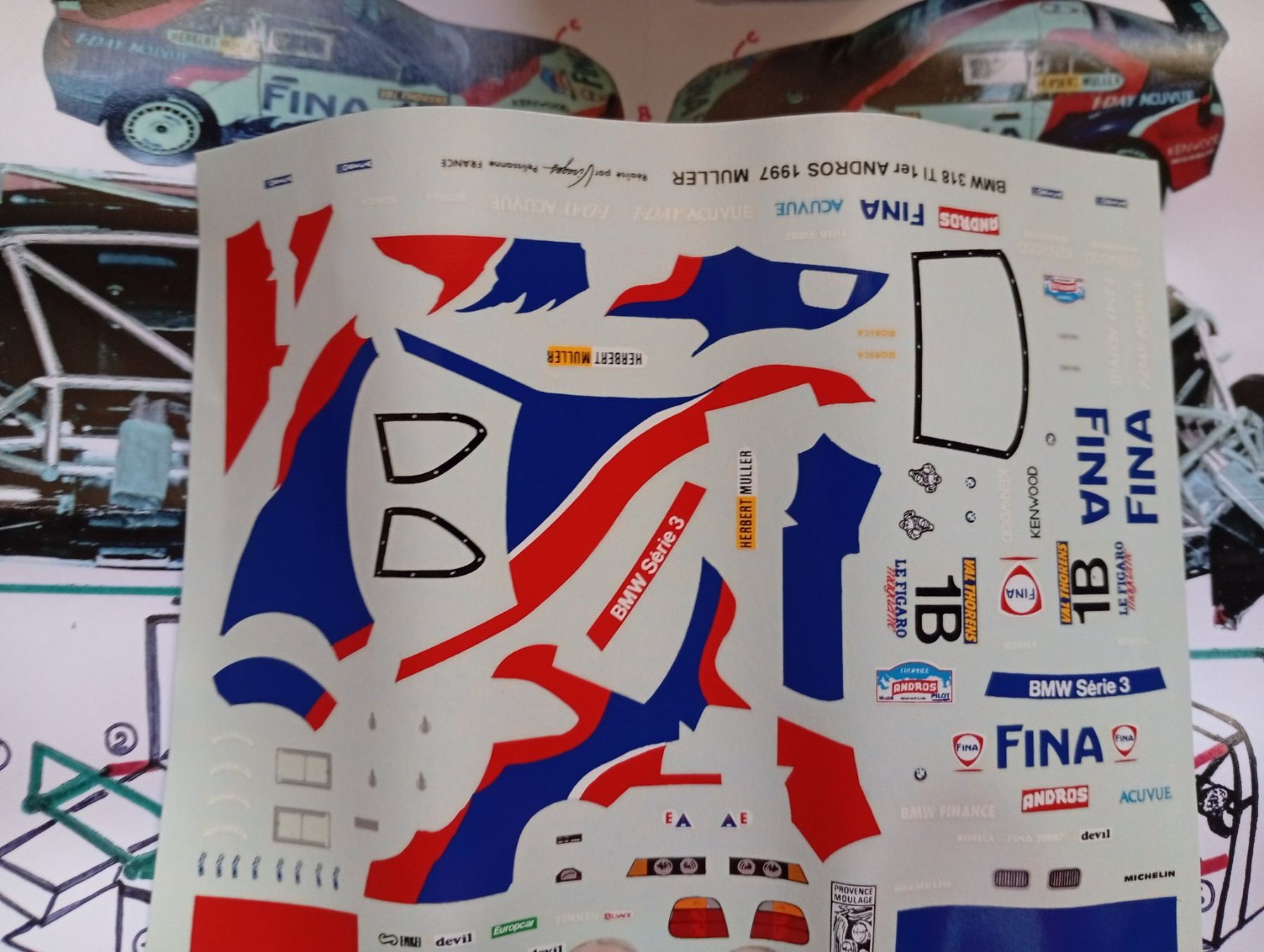 BMW Modellautos: Kit 1/43 BMW 318 SWB Oreca – Neu und originalverpackt aus Alle von Rissor 3
