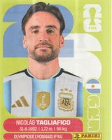FIFA WORLD CUP 2026 Panini Sticker ARG 6 NICOLAS TAGLIAFICO