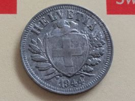 2 Rappen 1944 Zn, ss-vz