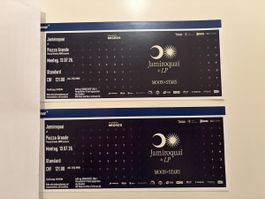 2 Tickets Jamiroquai Moon+Stars 13.07.26