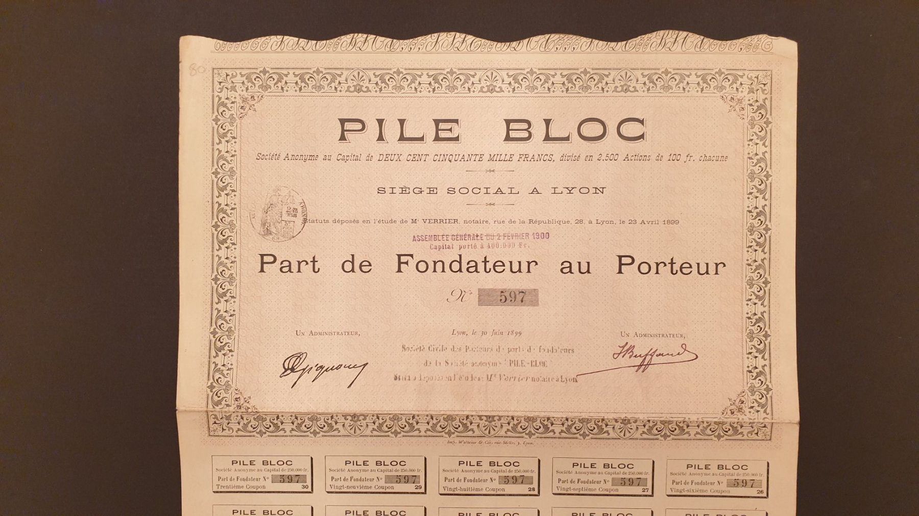 Documenti: Frankreich – Usato da Goldach venduto da armando_r 5