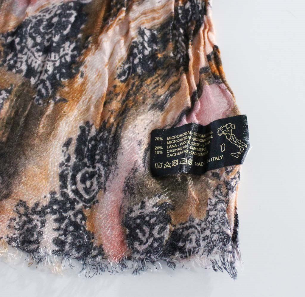 Foulards, Tücher & Schals: MADE IN ITALY Schal mit Kaschmir – Gebraucht aus Belp von caramel-secondhand 3