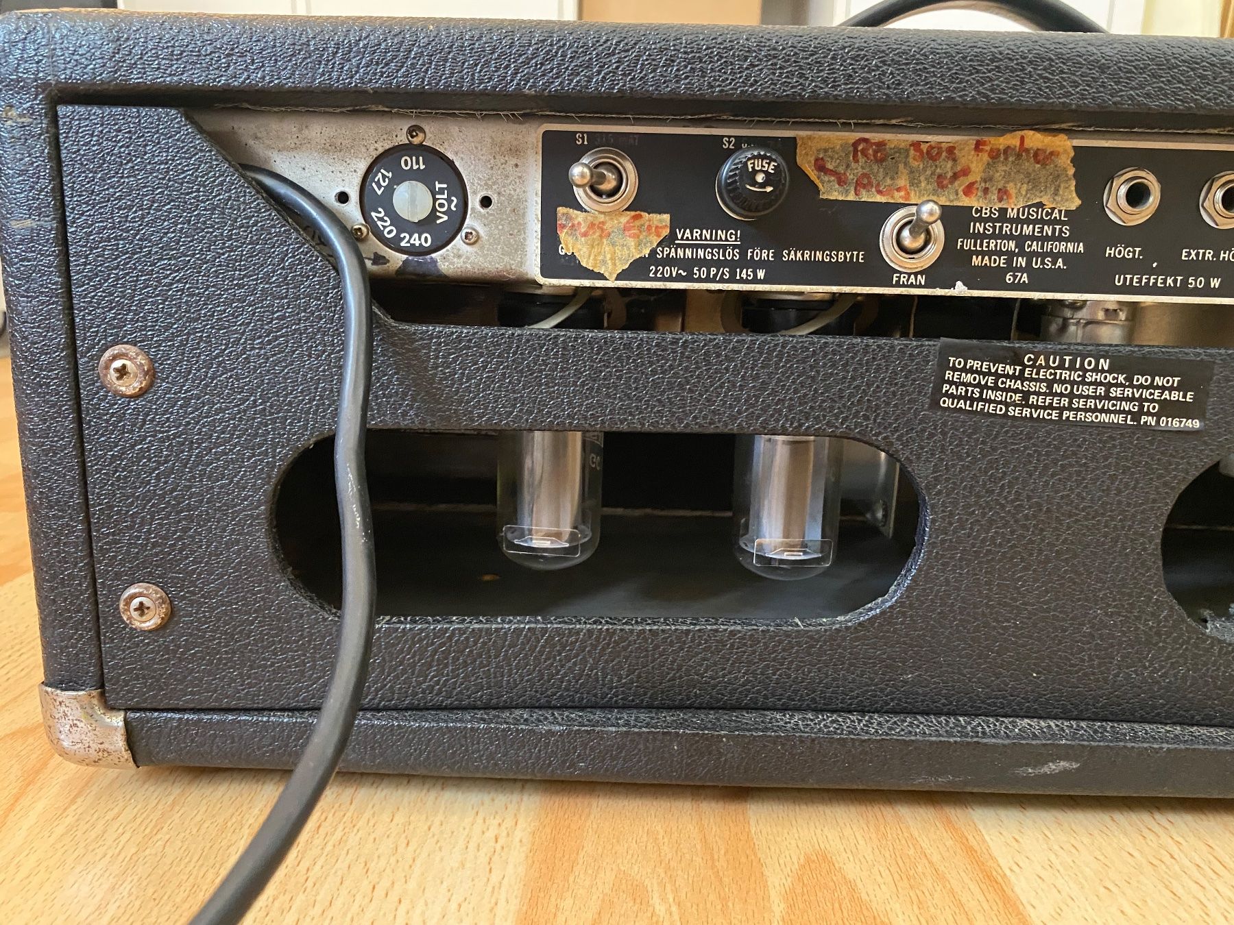 Fender Verstärker: Fender Bassman 50 1972 – Gebraucht aus Neftenbach von lexel 6