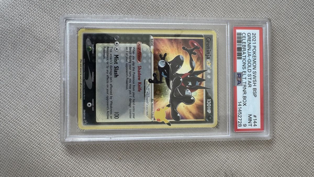 Pokémon Carte collezionabili: Greninja Gold Star PSA 9 EN – Nuovo (secondo la descrizione) da glattbrugg venduto da sho_d9ht