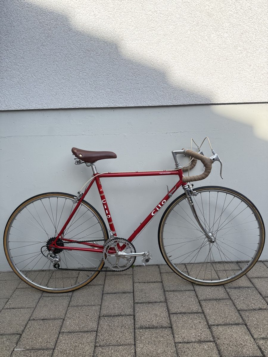 Cilo Biciclette: Retro Rennrad Cilo rot – Usato da Winterthur venduto da melwatch 3