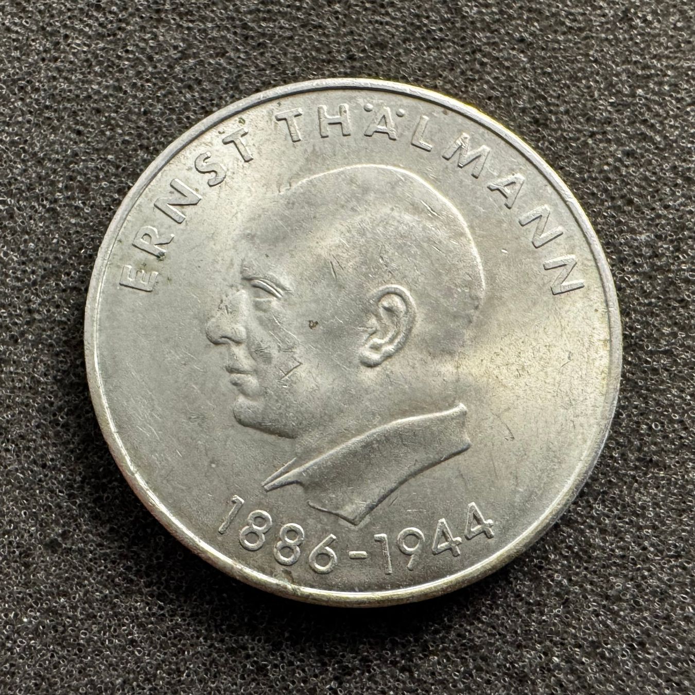 Tutti le monete: 20 Mark DDR Ernst Thälmann 1971 – Usato da Reitnau venduto da tb-muenzen 1
