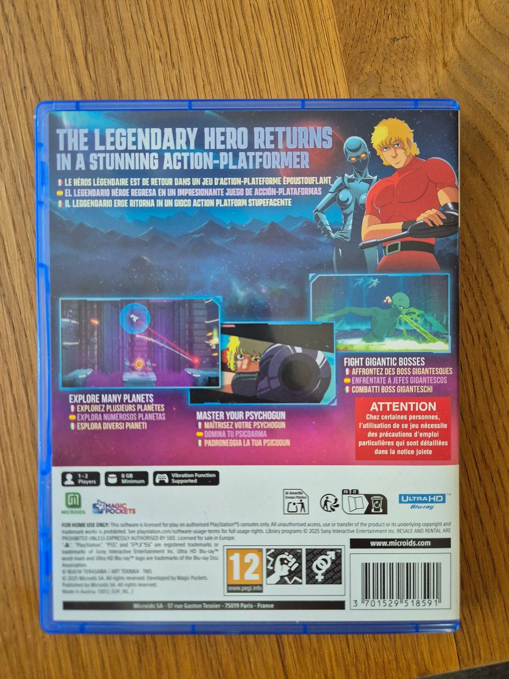 Giochi: PS5 Game: Space Adventure Cobra - The Awakening – Nuovo (secondo la descrizione) da Zürich venduto da Nigamura 1