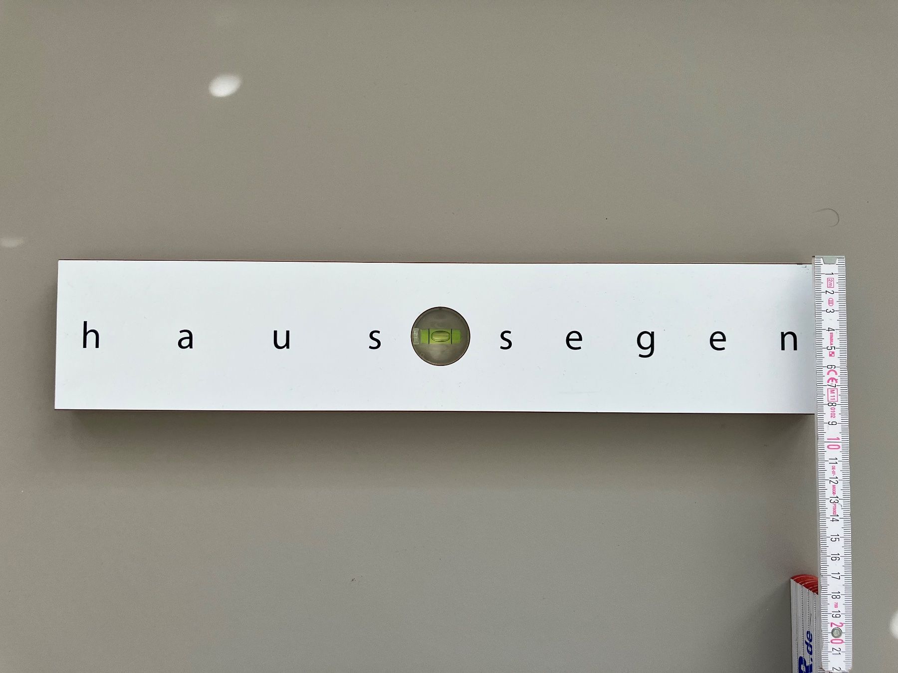 Toutes les décorations: Haussegen Wasserwaage – D'occasion à Zürich par mnnw 4