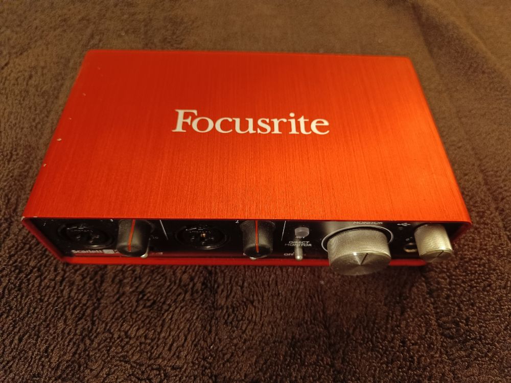 Focusrite Scarlett 2i2 USB Audiointerface | Kaufen auf Ricardo