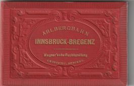 Österreich Leporello Innsbruck - Bregenz um 1890