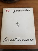 Ventisette Gouaches di Santomaso signiert & datiert 1974