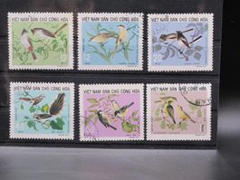 Vietnam 1973 Vögel gest.