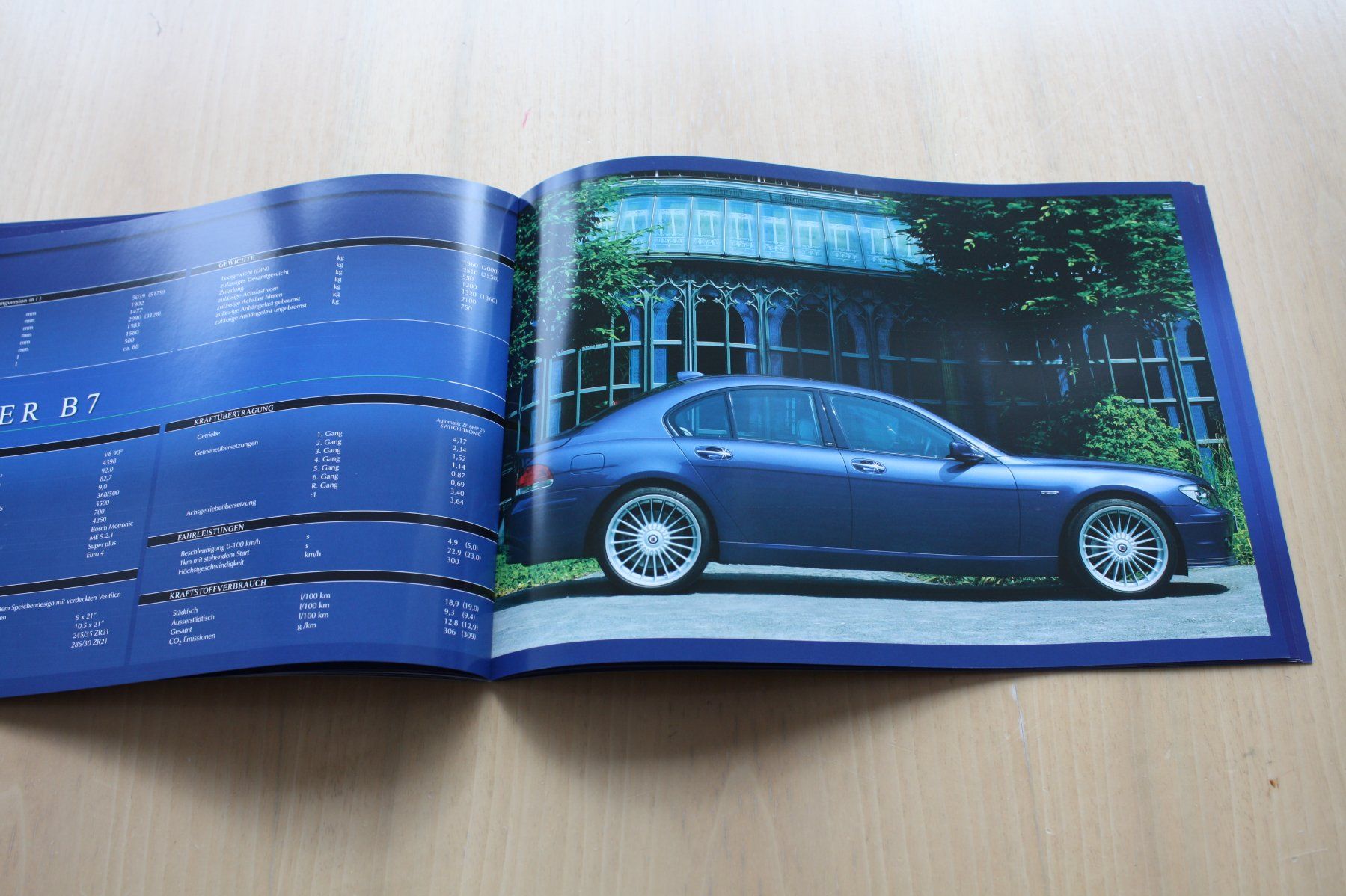 Alpina Documenti: Alpina Prestige Prospekt 2007 – Usato da Wikon venduto da erwin400 9